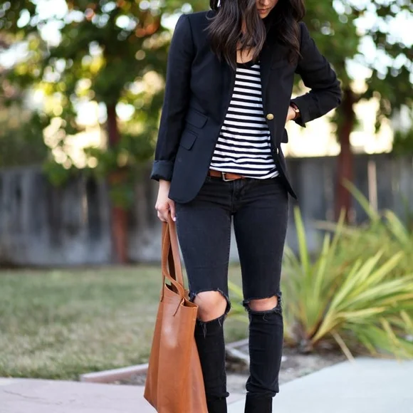 J. Crew "Original Schoolboy" Gold Button Blazer - Picture 11 of 15